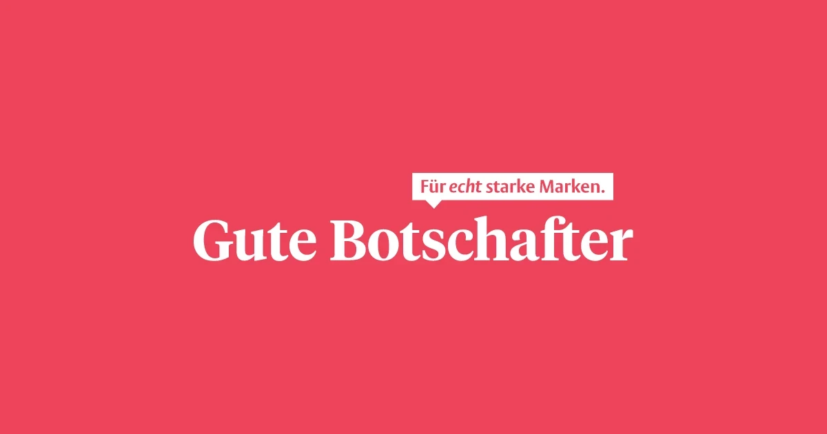 Bild von der Webseite von Gute Botschafter GmbH